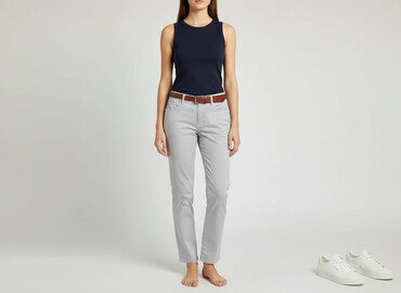 Women's Pants: Wrangler, Spodnie materiałowe damskie, rozmiar L