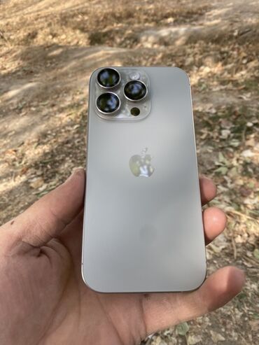 Apple iPhone: IPhone 16 Pro, Новый, 128 ГБ, Серебристый, Чехол, 100 %