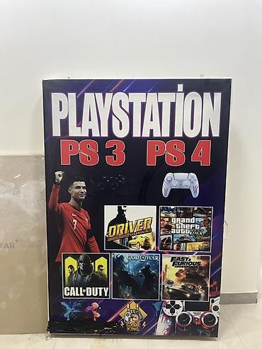 koşk satılır: PlayStation klub aksesuarları - Hər postda divara quraşdırılmış — 7
