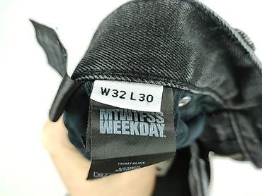 buty m: Weekday, Jeansy damskie, rozmiar L — 4