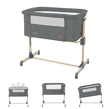 simpo komode: KIKKA BOO Kolevka AMARIS wood dekor – dark grey Šifra proizvoda: KKB2 — 10