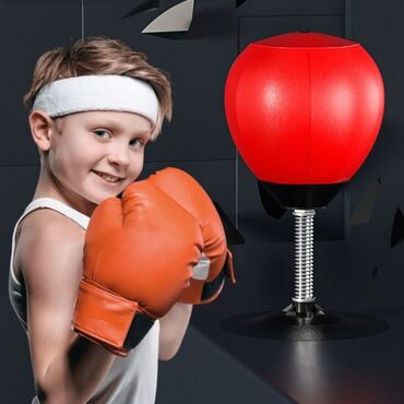 Боксерские груши: Настольный боксерский мешок PU Speed Reflex Тренировочный боксерский