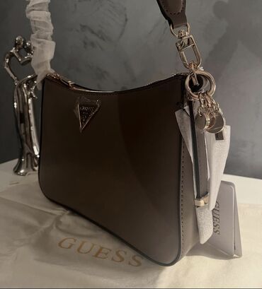 Torbe: Elegantna torbica, Guess, Materijal: Koža — 14