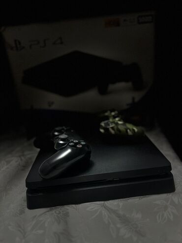 PS4 (Sony Playstation 4): Sony PlayStation 4 (Slim) oyun konsolu – 500 GB, HDR, PS VR Ready — 8