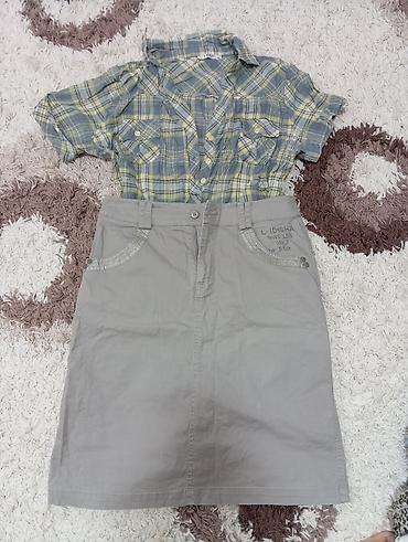 Другая женская одежда: Качественные джинсы и капри для беременных размер XL, на первом фото — 10