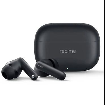 Qulaqcıqlar: Yeni Simsiz (Bluetooth) Qulaqcıqlar, Realme, rəng - Qara — 2