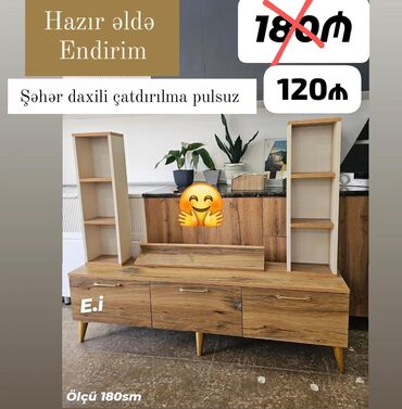 подставка под телевизор lg: TV altlığı yeni qonaq otağı mebeli reng seçimi var