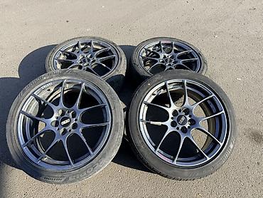 4: Колеса в сборе 215 / 45 / R 17, Лето, Б/у, Комплект, Легковые, Литые, отверстий - 4 — 1