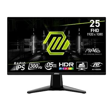 manitor hdmi: MSI monitoru - Ekran: 25 düym, FHD 1920×1080 - Panel: Rapid IPS – — 1