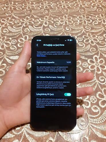 Apple iPhone: IPhone 12, 128 GB, Qara, Face ID — 8