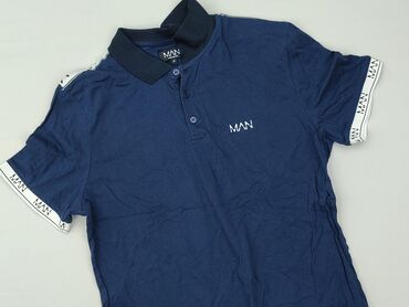 stradivarius sweter w paski: BoohooMAN, Koszulka polo dla mężczyzn, rozmiar M