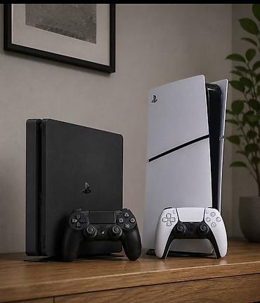 700: Аренда Ps5 и PS4 Игровой комплект PlayStation 5 1сутки 1300 сом 2 — 1