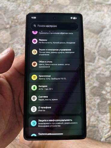 xiomi redmi 9a: Google Pixel 6A, Б/у, 128 ГБ, цвет - Серый, eSIM — 7