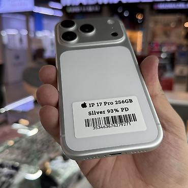 iphone 13 pro max ош: IPhone 17 Pro, Б/у, 256 ГБ, Белый, Чехол, 93 % — 3