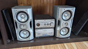 Sony WZ-8D super Musiqi mərkəzi. CD,Kaset,Aux,hər bir şey işləkdir