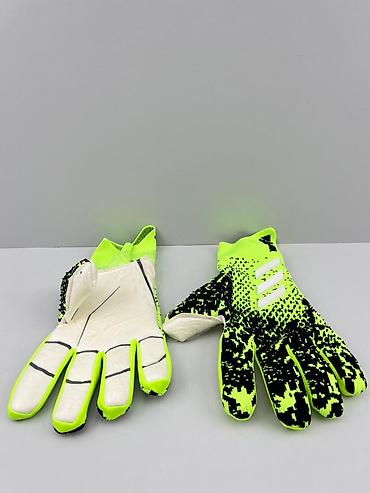 Спорт и отдых: №: 11593 Məhsulun adı: Qapıçı əlcəkləri Predator Pro, yaşıl/ağ, ölçü — 1