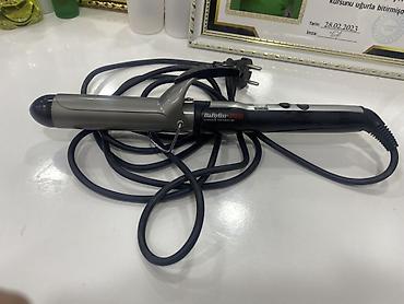 selfi cubuğu: BaBylissPRO Titanium Tourmaline buruq maşası - Professional seriya — 1