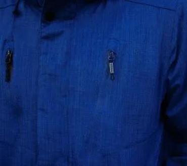 Zimske jakne: Muška zimska jakna – tamnoplava - Topao, punjen model sa kapuljačom - — 18