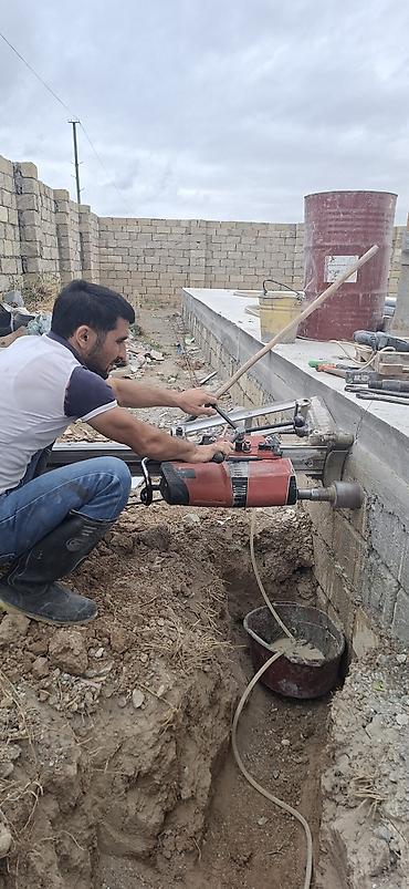 plitə işləri: Beton kəsimi və deşmə xidməti - Armaturlu beton, asfalt və daş — 4