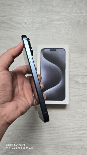 Apple iPhone: IPhone 15 Pro Max, 256 GB, Blue Titanium, Face ID -da lalafo.az — 7 Apple iPhone: IPhone 15 Pro Max, 256 GB, Blue Titanium, Face ID — 7
