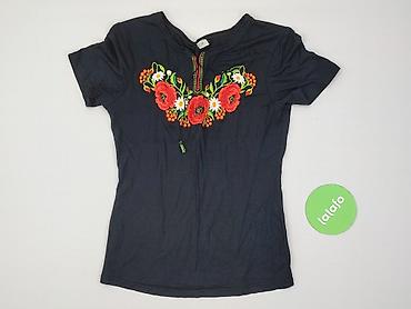 bluzki czarne basic: T-shirt damski, rozmiar S — 2