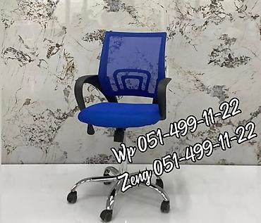 Ofis və oyun kresloları: Yeni, Təkərli, Qolları tənzimlənmir, Parça — 6