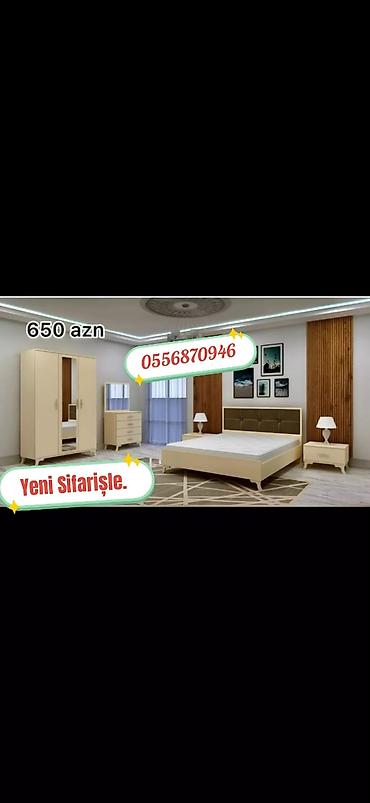 perla mebel dolablar: İkinəfərlik çarpayı, Azərbaycan, Yeni — 8