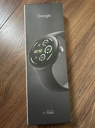 Google Pixel Watch 3, 45 мм, Wi‑Fi. Версия Matte Black (Obsidian