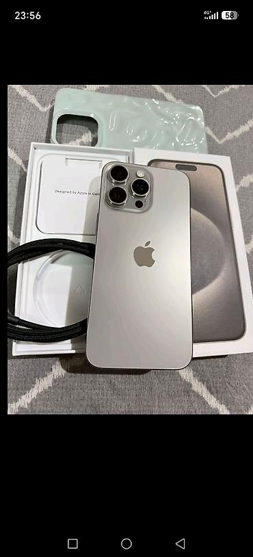ıphone 13 pro max: IPhone 16 Pro, 256 GB, Blue Titanium, Barmaq izi — 4