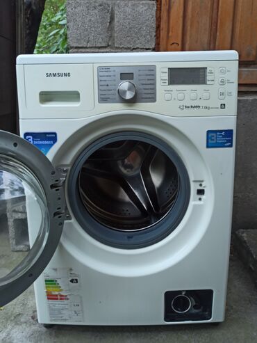 купить запчасти на стиральную машину самсунг: Стиральная машина Samsung, Б/у, Автомат, До 7 кг, Полноразмерная