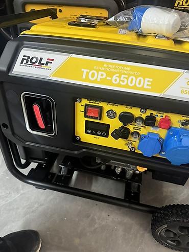 садовое: Инверторный бензиновый генератор ROLF TOP-6500E Ключевые — 6