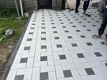 Тротуарная плитка: Тротуарная плитка, Другая модель, Бетонная, Для двора, Новый — 9