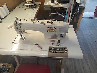 Yamata sənaye tikiş maşını – düz tikiş (single-needle, lockstitch)