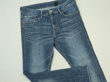 spodnie jeansy mom: Spodnie jeansowe, DenimCo, 13 lat, 152/158, stan - Bardzo dobry