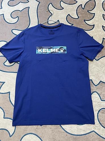 Футболки: Футболка KELME, мужская. - Цвет: насыщенный синий. Качество ( — 1