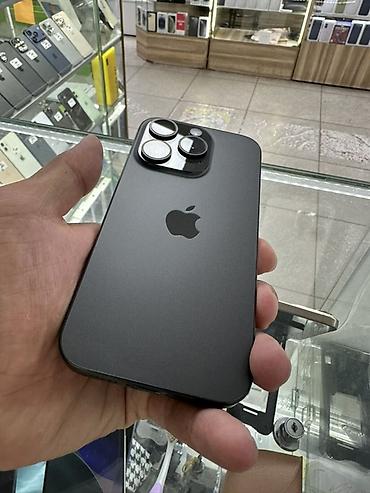 mini iphone: IPhone 15 Pro, Б/у, 256 ГБ, Черный, Защитное стекло, Чехол, 80 % — 2
