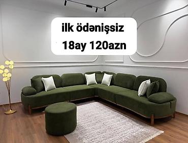 Divanlar: Künc divan kolleksiyası - Müasir dizaynlı L-şəkilli künc divanlar - — 38