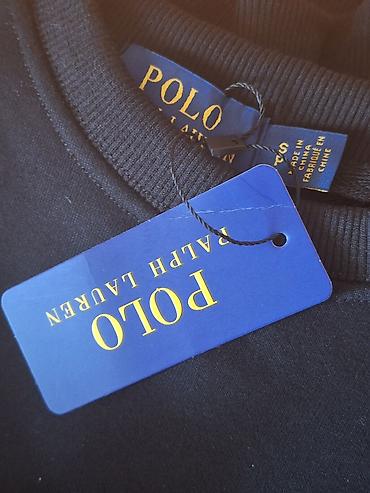 Gornji i donji deo: Polo Ralph Lauren trenerka.Nova sa etiketama.Crne boje,sa crvenim — 12