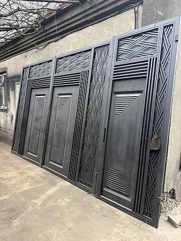 Распашные ворота: Металлические ворота и калитки под заказ - Изготовление распашных и — 15