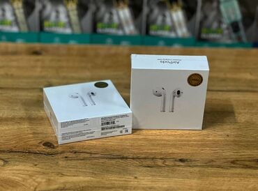 airpods max цена бишкек: ↕️Беспроводные Bluetooth наушники Apple AirPods 2-го поколения с