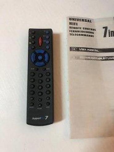 Aksesoari za TV i video: Univerzalni daljinski upravljač SupportPlus 7 - Model: SupportPlus 7 — 8