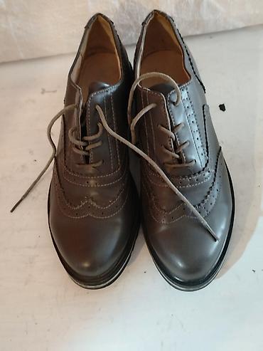 nike cortez crne: Zenske cipele oksfordice, carodina 41, 500 dinara Odlicno stanje Eko — 2