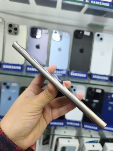 Samsung: Samsung Galaxy S24 Ultra, rəng - Qızılı, Barmaq izi — 5