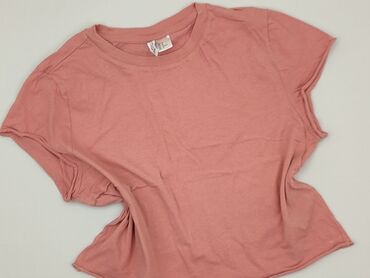 różowe neonowy t shirty damskie: T-shirt damski, H&M, M