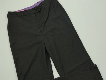 Spodnie: Spodnie L (EU 40), stan - Dobry, wzór - Jednolity kolor, kolor - Czarny