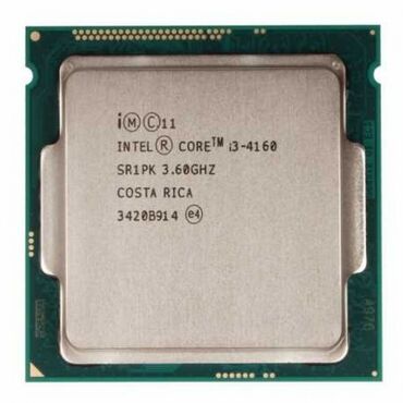 SSD diskləri: Prosessor Intel Core i3 4160, 3-4 GHz, 4 nüvə, İşlənmiş