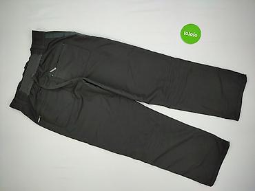 czarne cargo pull and bear: Domyos, Spodnie materiałowe damskie, rozmiar L — 3