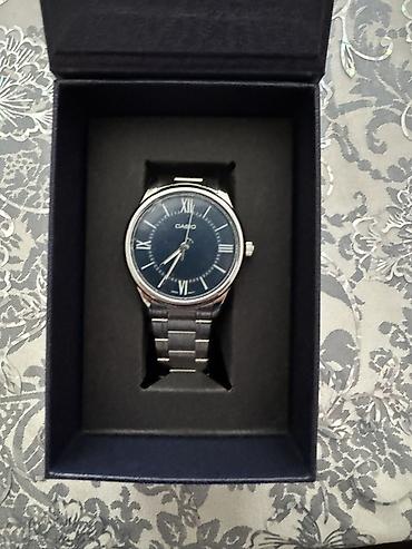 irşad electronics saat: Casio kişi qol saatı – model MTP-V005 (arxa qapaqda MTP-V005 qeyd — 2