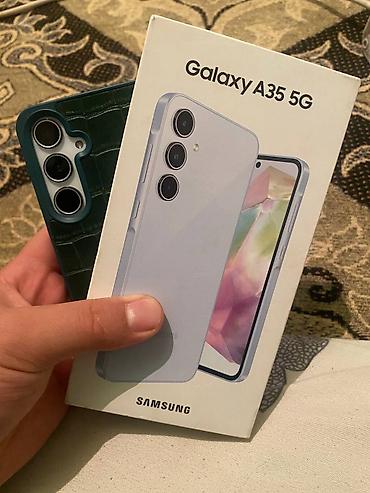 pixel 7 a: Samsung Galaxy A35 5G, Б/у, 256 ГБ, цвет - Белый — 2