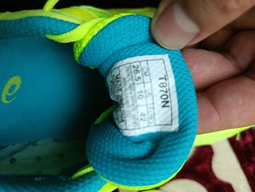 крос асикс: Кроссовки, 42, Asics, Б/у, цвет - Зеленый, Самовывоз
